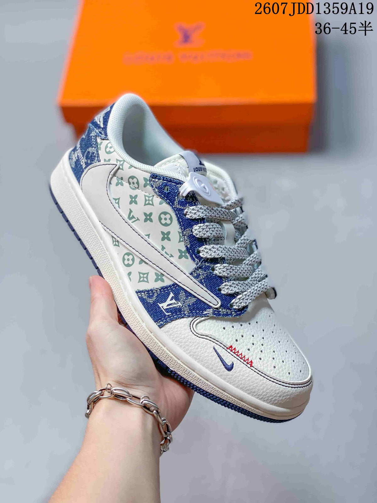 Air Jordan 1 Low Horse-Year Inspired Sneakers - product image from the listing.