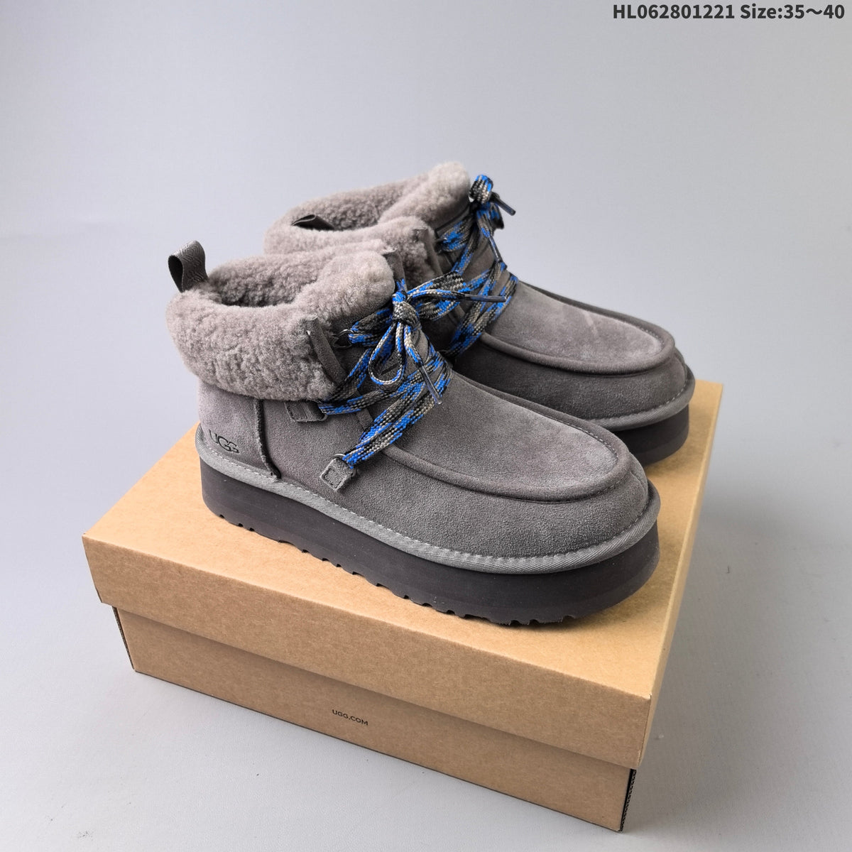 Classic Mini II Lace-Up Platform Boots by UGG - product image from the listing.