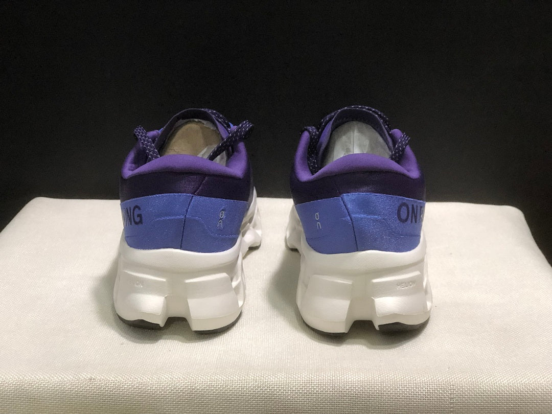 On Cloudmonster 3 Running Shoes, in Blue and Purple - product image from the listing.