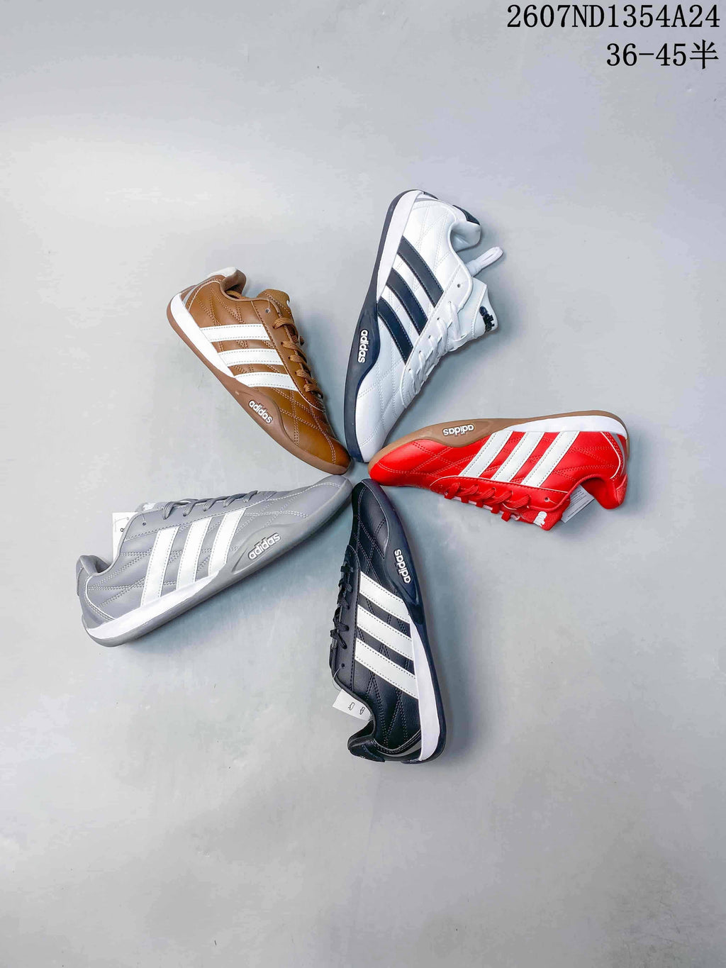 adidas Adipista Low-Cut Casual Trainers, Multiple Colors - product image from the listing.