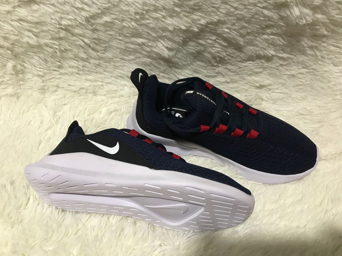 Nike Lunar 5 Sneakers in Navy, in Red and White - product image from the listing.