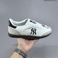 MLB Clubbie SD Low-Top Sneakers, in White and Green - product image from the listing.