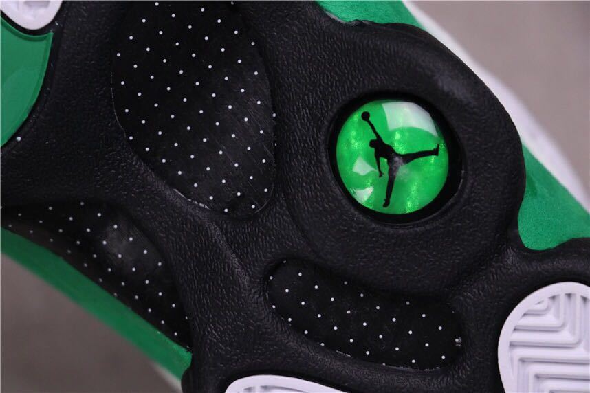 Air Jordan 13 Lucky Green High-Top Sneakers DB6537-113 - product image from the listing.