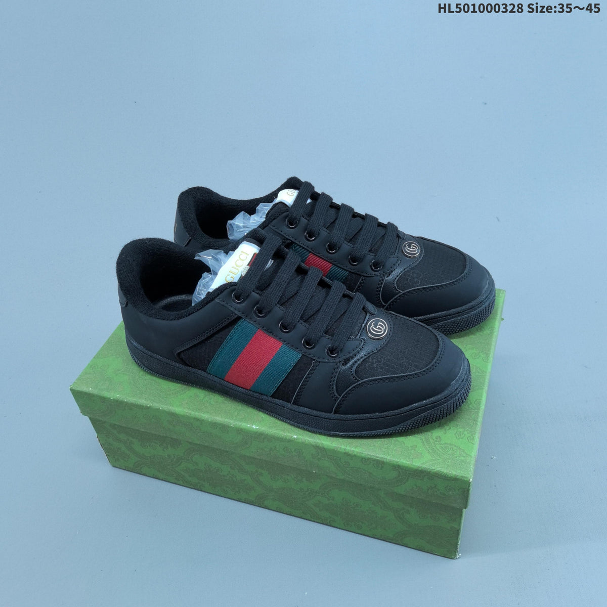 Gucci Distressed Screener Low-Cut Sneakers - product image from the listing.