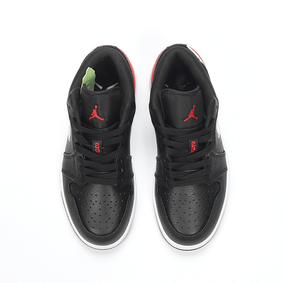 Air Jordan 1 Low Black Red White DA4659-001 - product image from the listing.