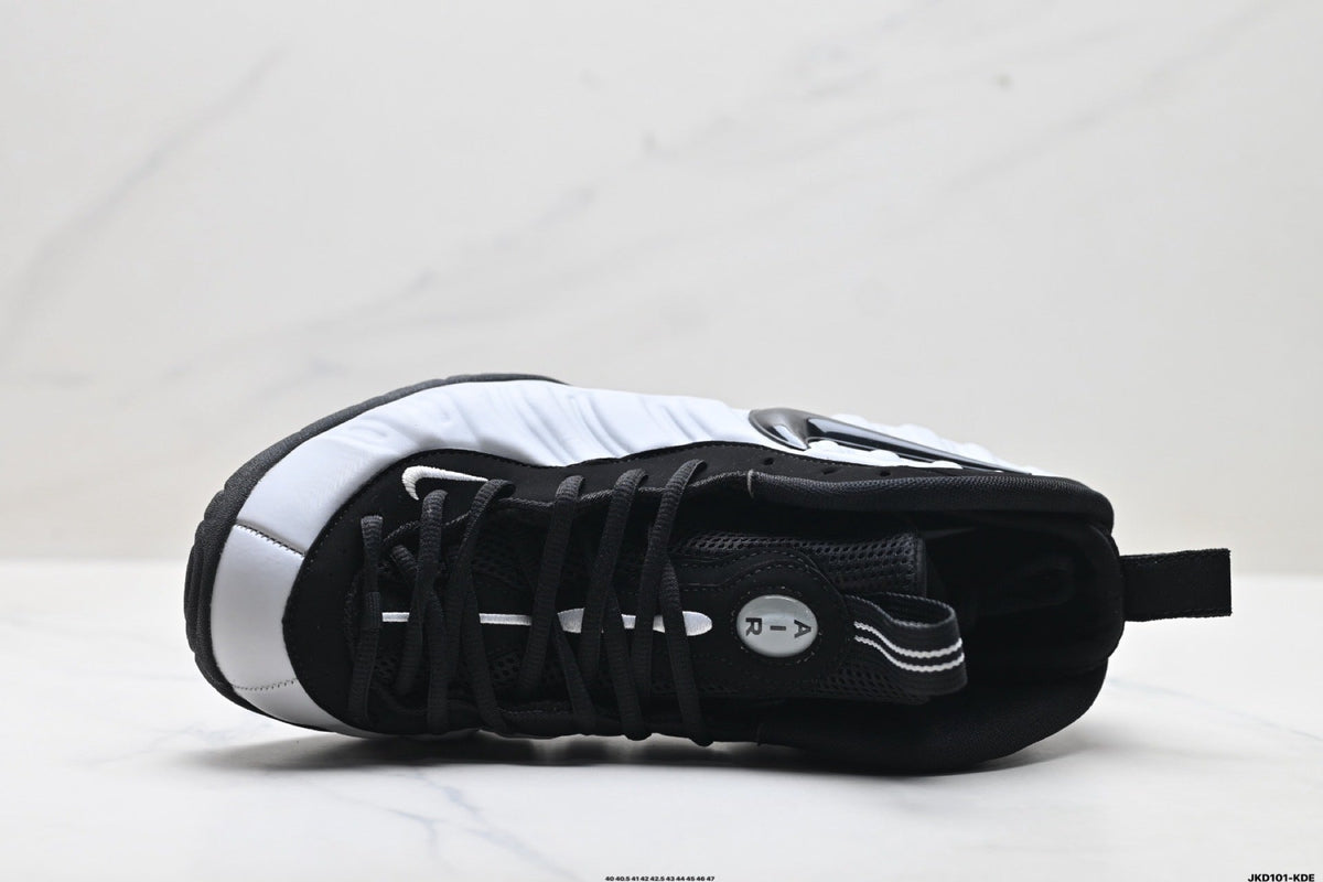 Nike Air Foamposite One Penny Hardaway Black White Trainers - product image from the listing.
