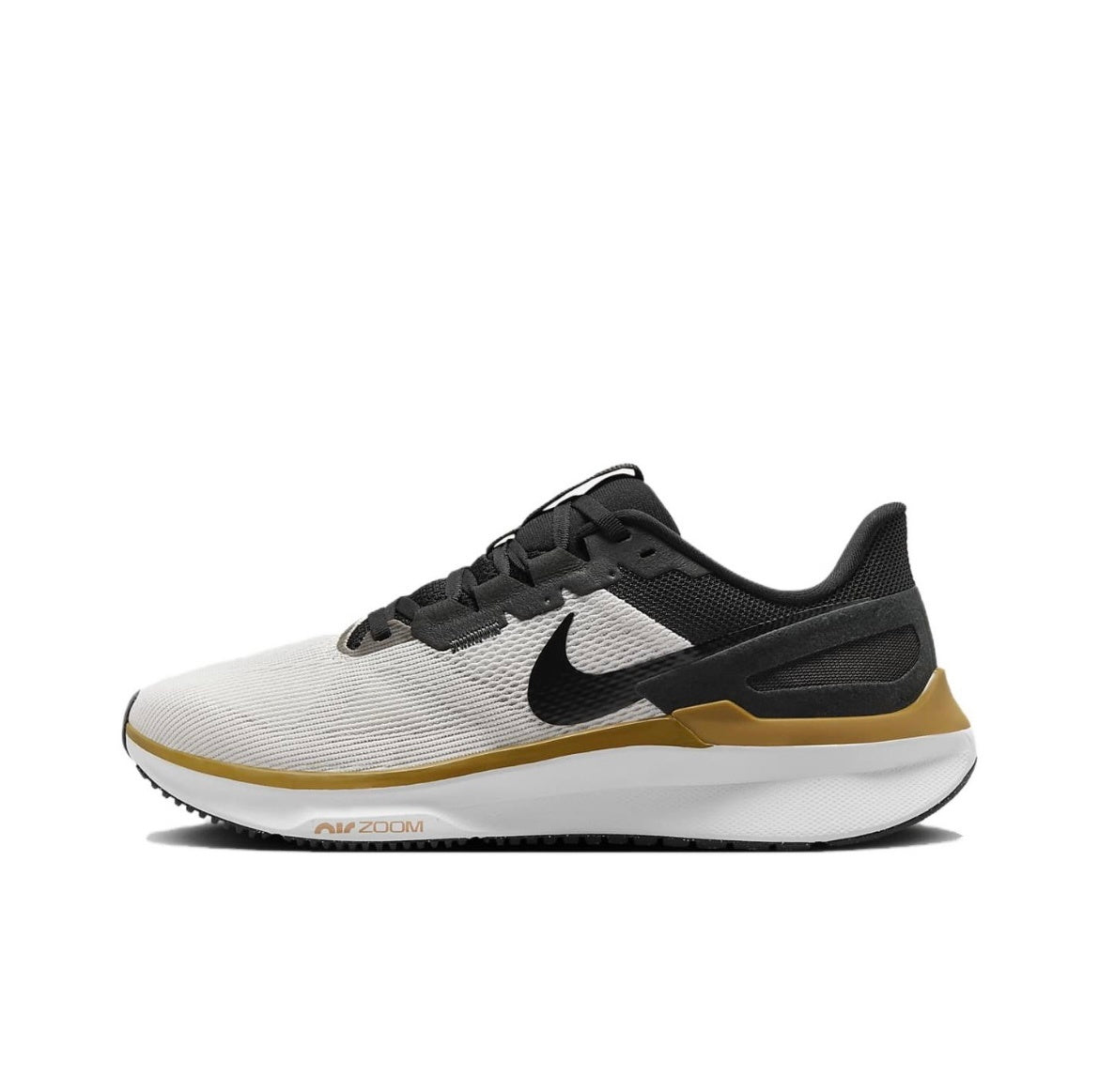 Nike Structure 25 Road Running Shoes in Grey Yellow DJ7883-103 - product image from the listing.