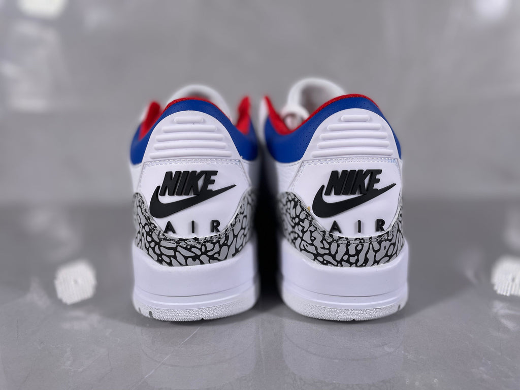 White Cement Sneakers - Jordan 3 Retro - product image from the listing.