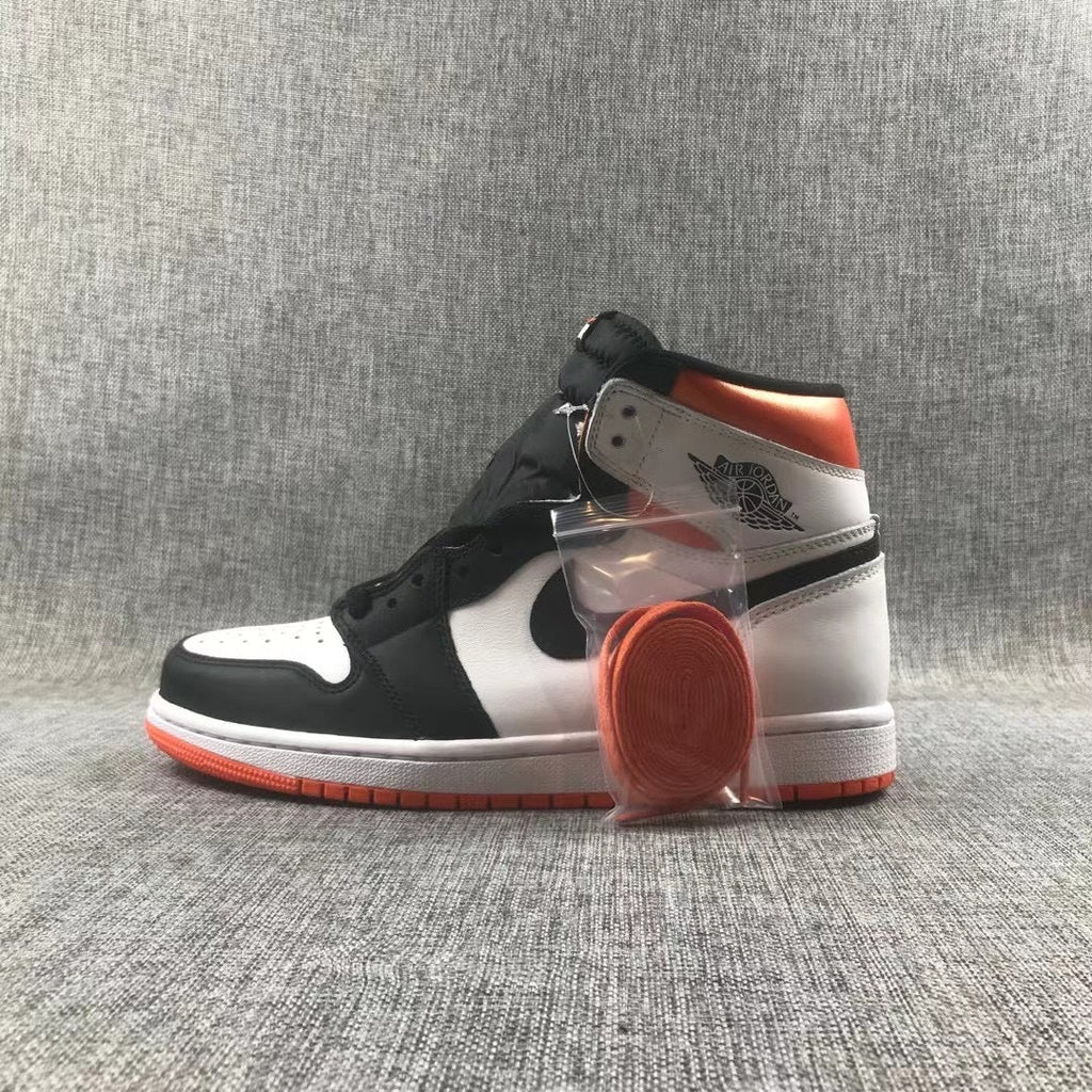 Jordan 1 Retro High OG Electro Sneakers in Orange - product image from the listing.