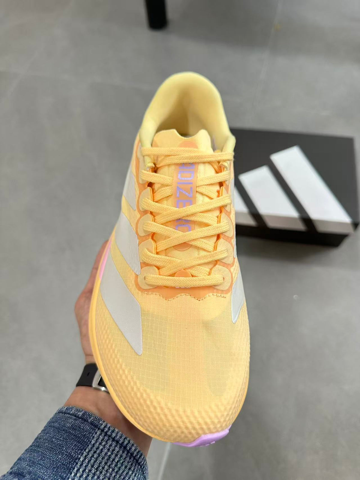 Nike Lightstrike Pro Running Shoes in Orange Pink KJ3594 - product image from the listing.