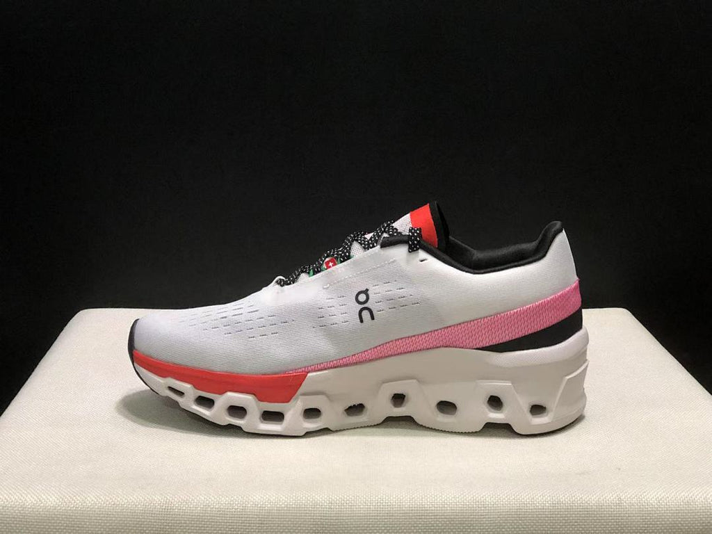 On Cloudmonster 2 PAF White Rose Sneakers for Running - product image from the listing.