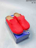Birkenstock Amsterdam Clog 1011220 in Blue, in Red and Gray - product image from the listing.