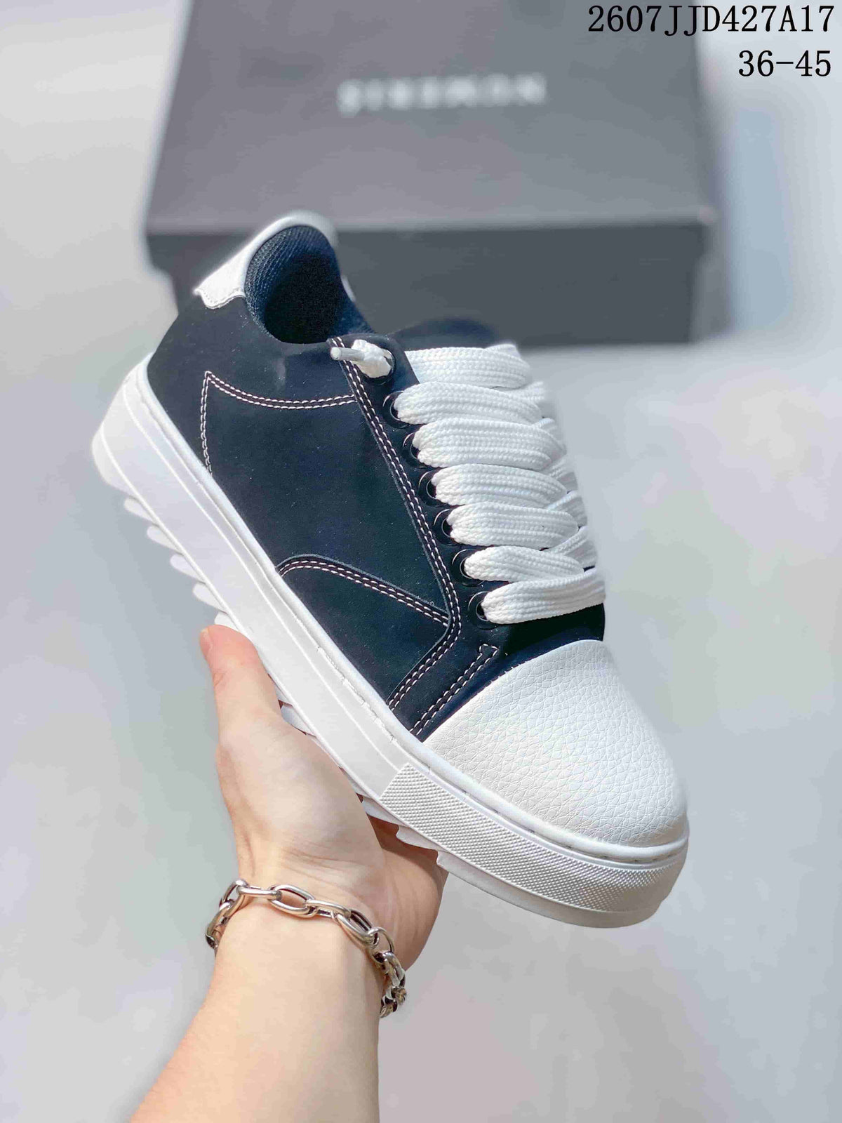 NUMERIS Denim Casual Sneakers in Navy and White 07JJD427A1 - product image from the listing.