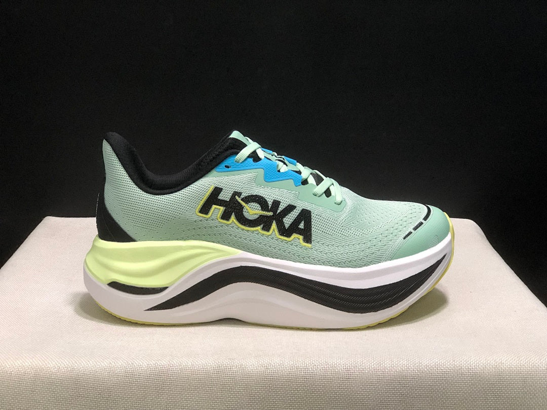 Mint Green HOKA Skyward X Running Shoes - product image from the listing.