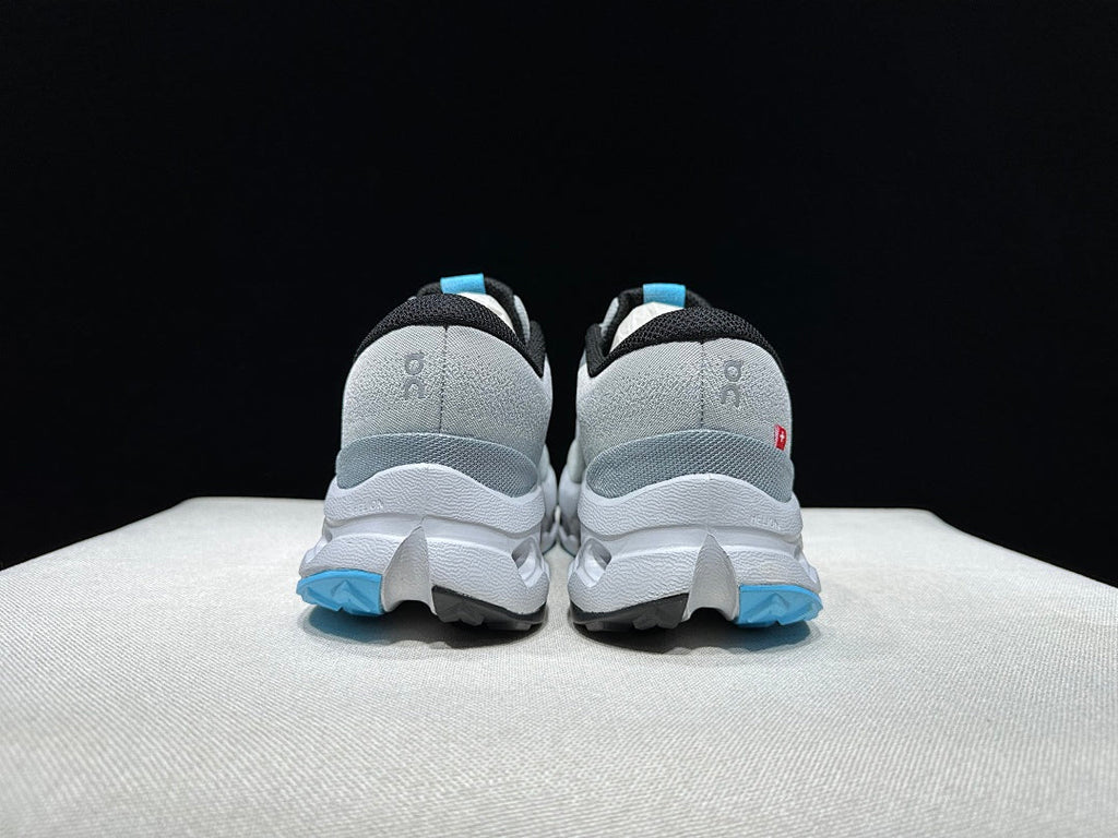 On Cloudsurfer Trail 2 Waterproof Trail Running Shoes in Gray Blue - product image from the listing.