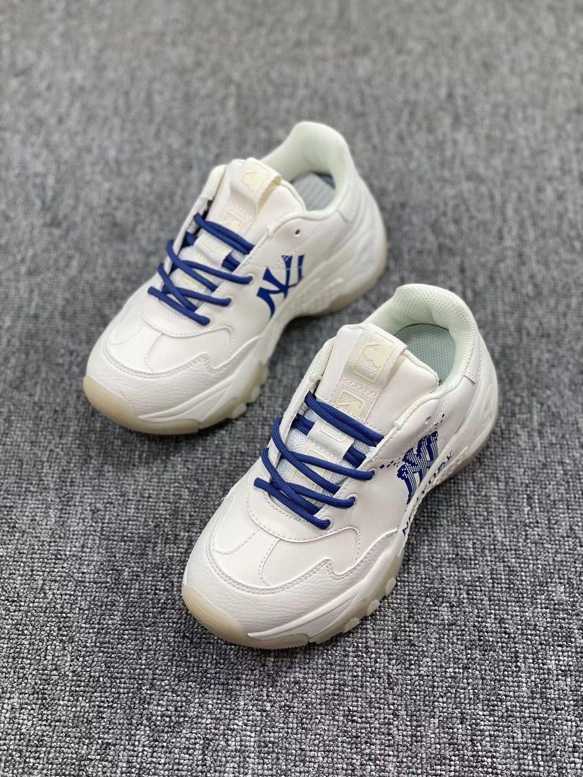 White MLB Chunky Low-Top Sneakers - product image from the listing.