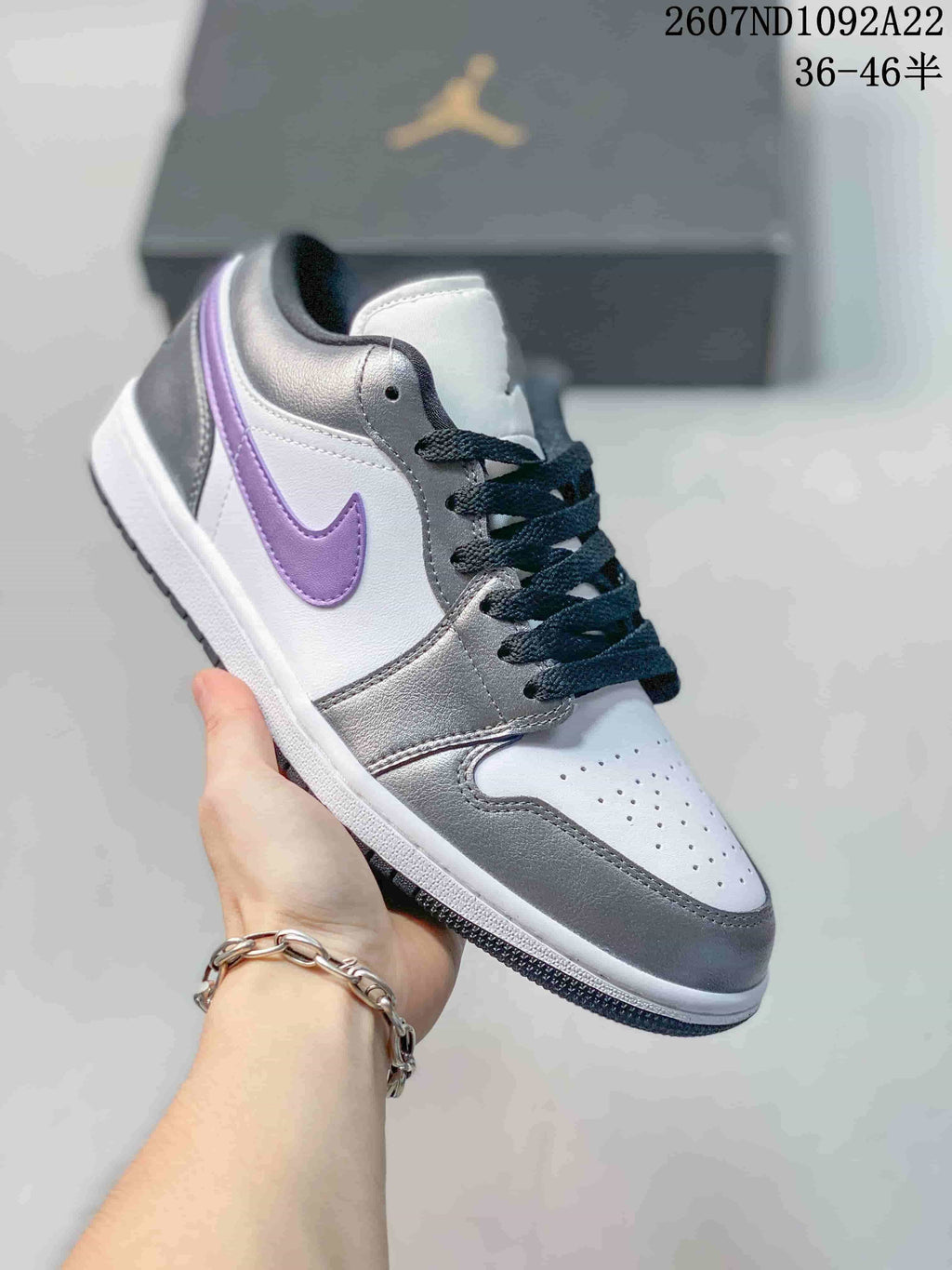 Air Jordan 1 Low Sneakers, Multicolor Options - product image from the listing.