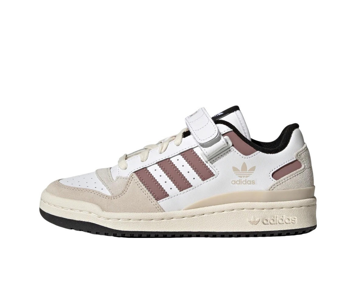 adidas Forum 84 Low Sneakers in White Pink GZ5046 - product image from the listing.