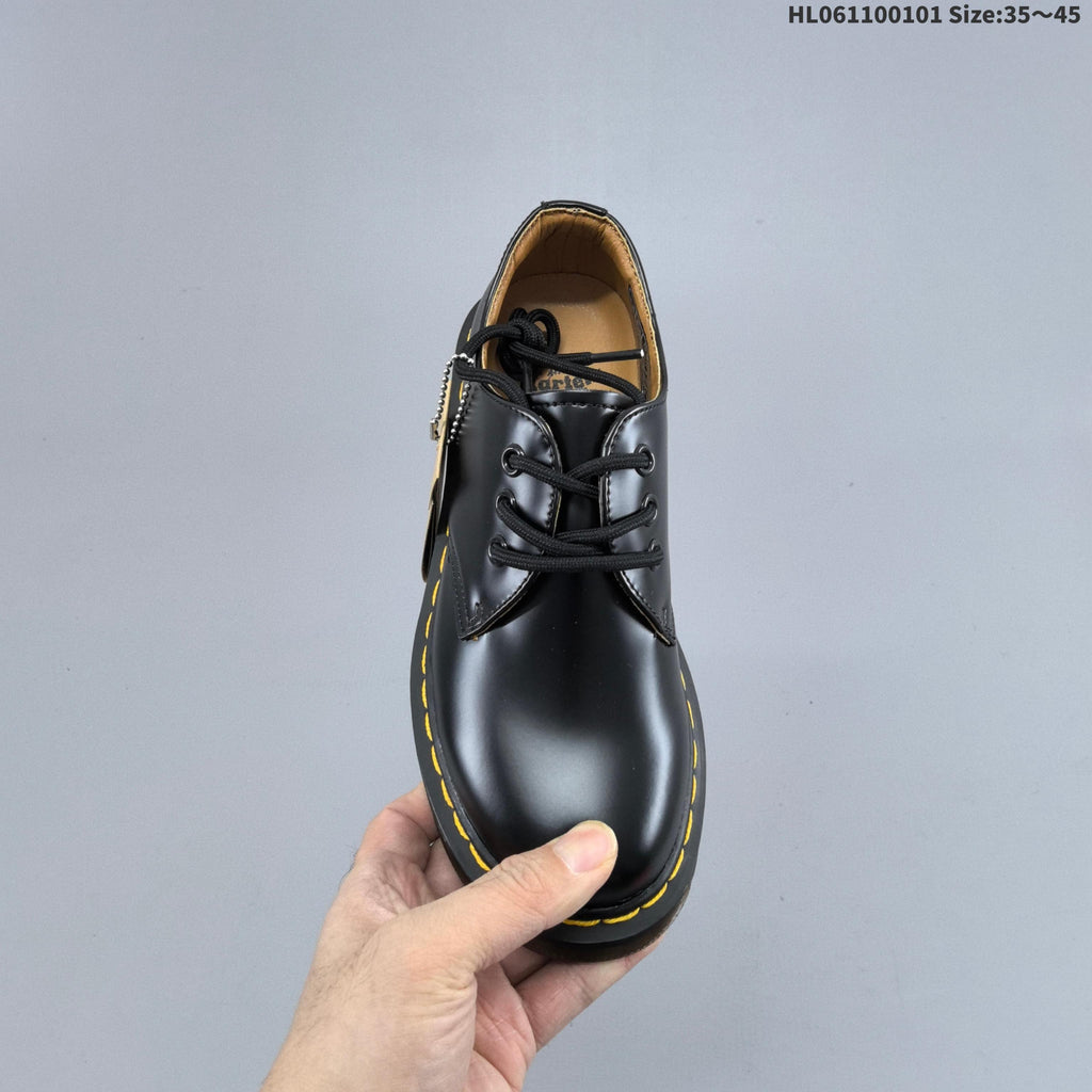 Dr. Martens Sinclair Black Platform Lace-Up Footwear - product image from the listing.