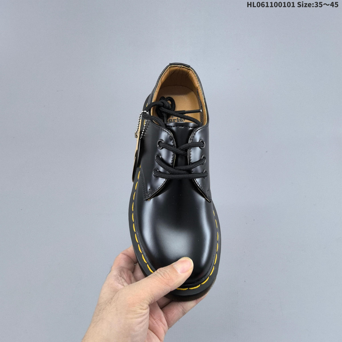 Dr. Martens Sinclair Black Platform Lace-Up Footwear - product image from the listing.