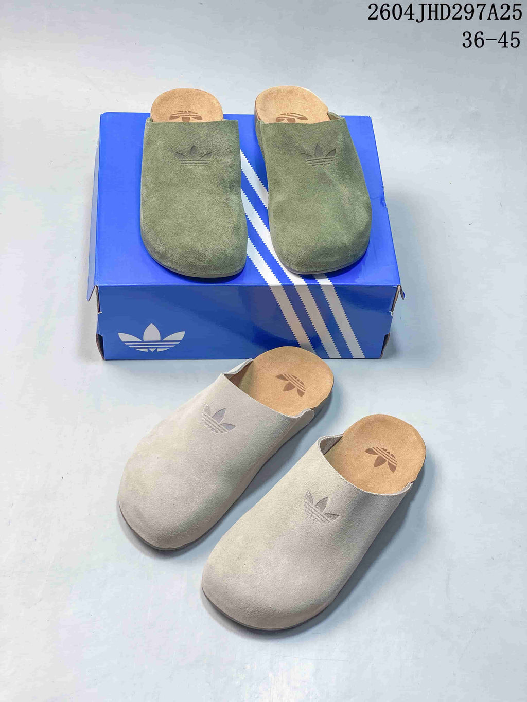 Originals Adimule Suede Slide Sandals by Adidas - product image from the listing.
