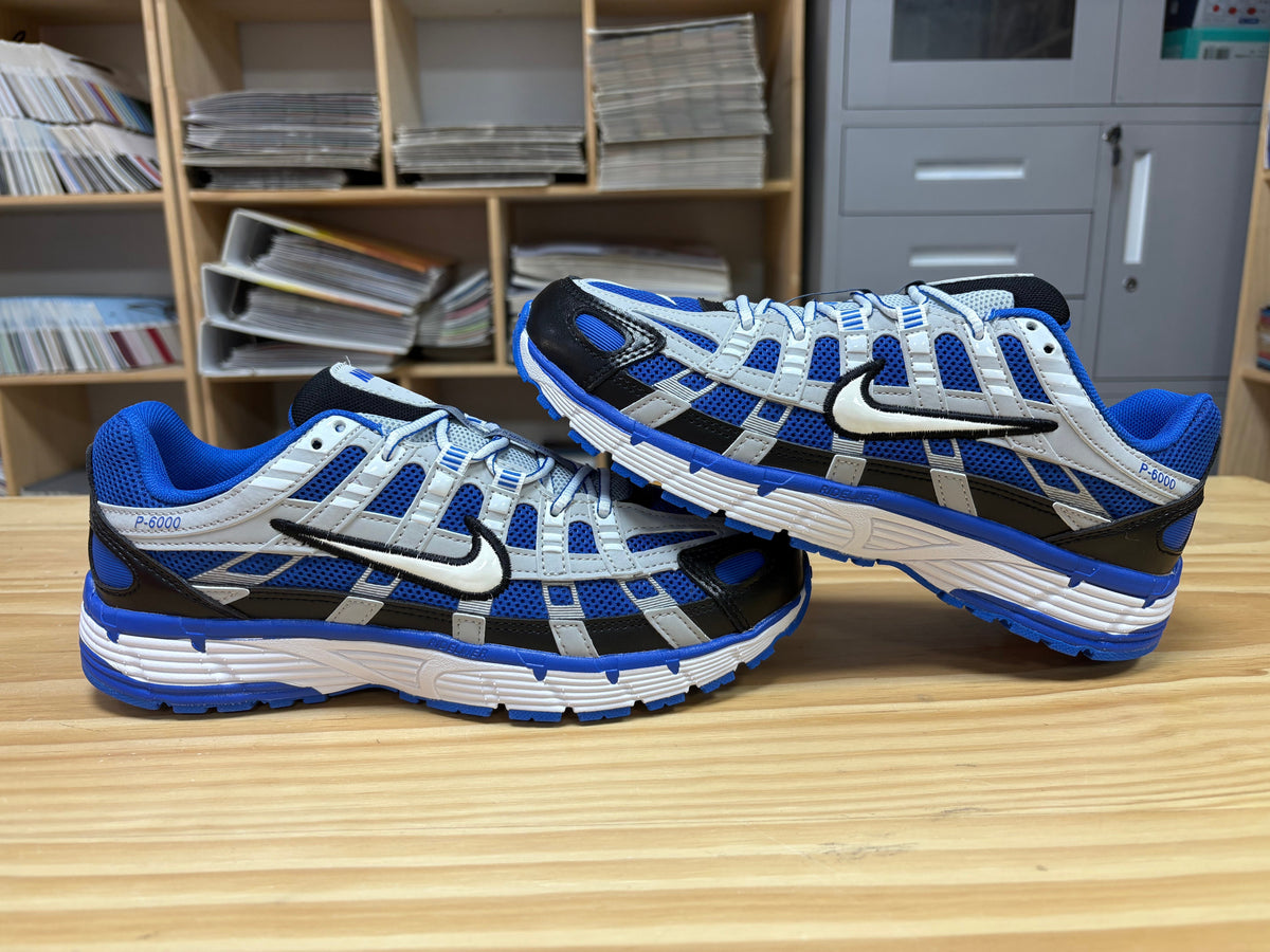 Nike P-6000 Sneakers in Blue Gray Black CD6404-400 - product image from the listing.