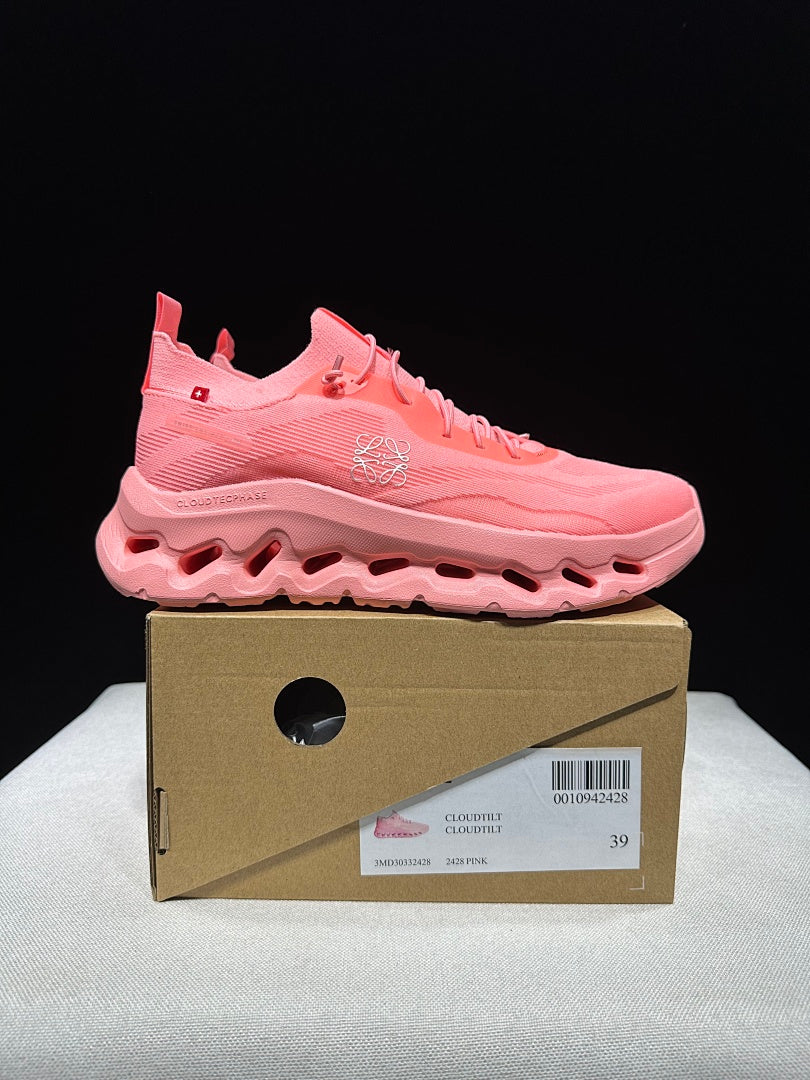 On Clouditilt Running Sneakers in Pink - product image from the listing.