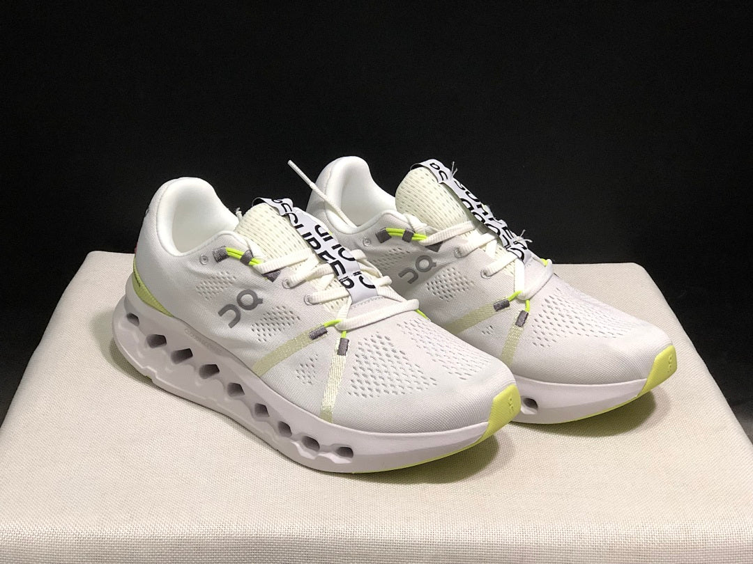 On Cloudsurfer Sneakers in Sand White - product image from the listing.