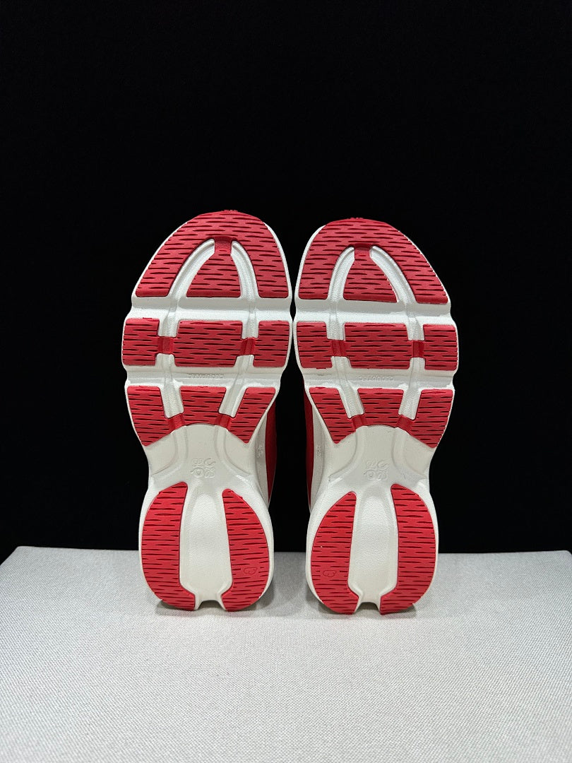 On x Loewe Cloudventure 3.0 Sneakers in Red and White - product image from the listing.