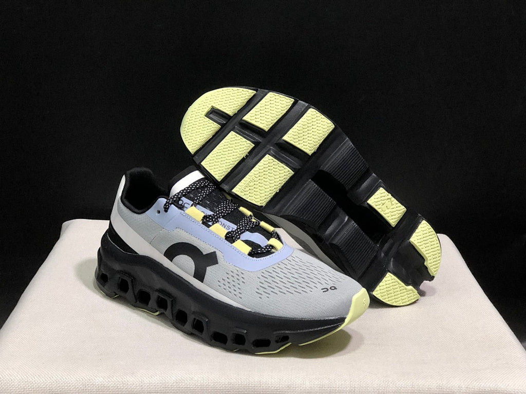 On Cloudmonster Sneakers in Fossil in Gray - product image from the listing.