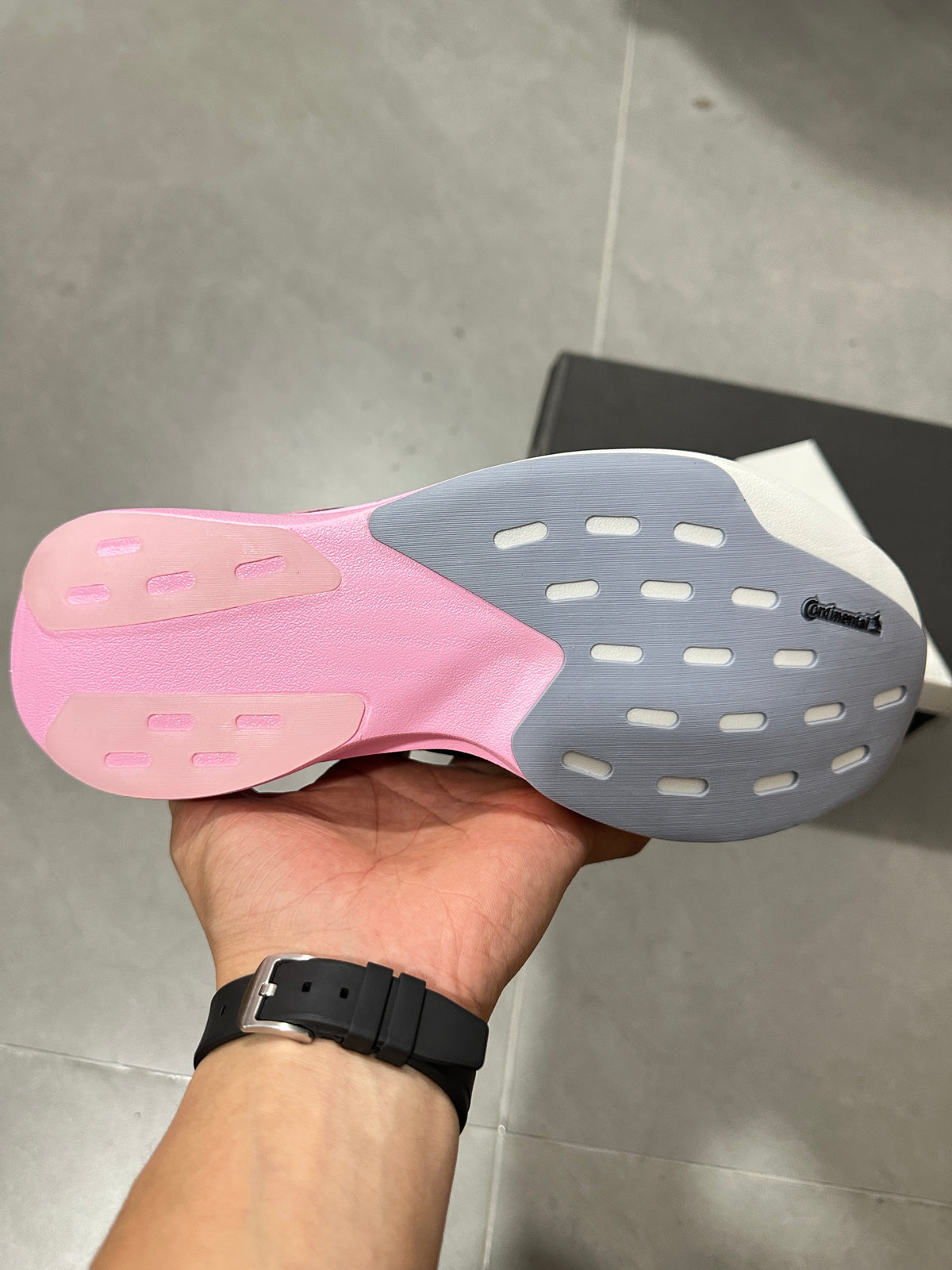 adidas Lightstrike Pro Running Shoes in Pink White JH6206 - product image from the listing.