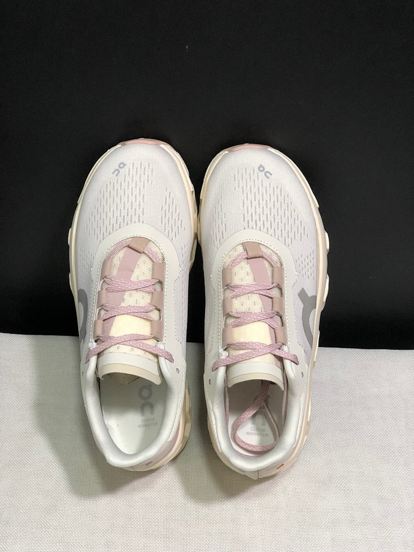 On Cloudsurfer Moonlight Running Shoes in Pink - product image from the listing.