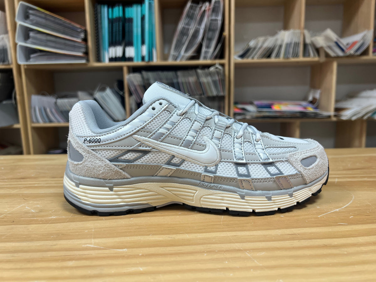 White and Grey Nike P-6000 Sneakers IU7549-072 - product image from the listing.