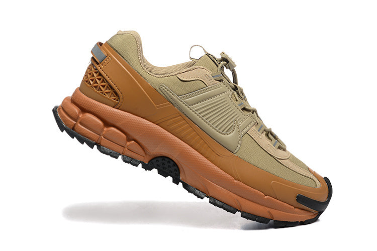 Nike Khaki Trail Trainers with Brown Accents - product image from the listing.
