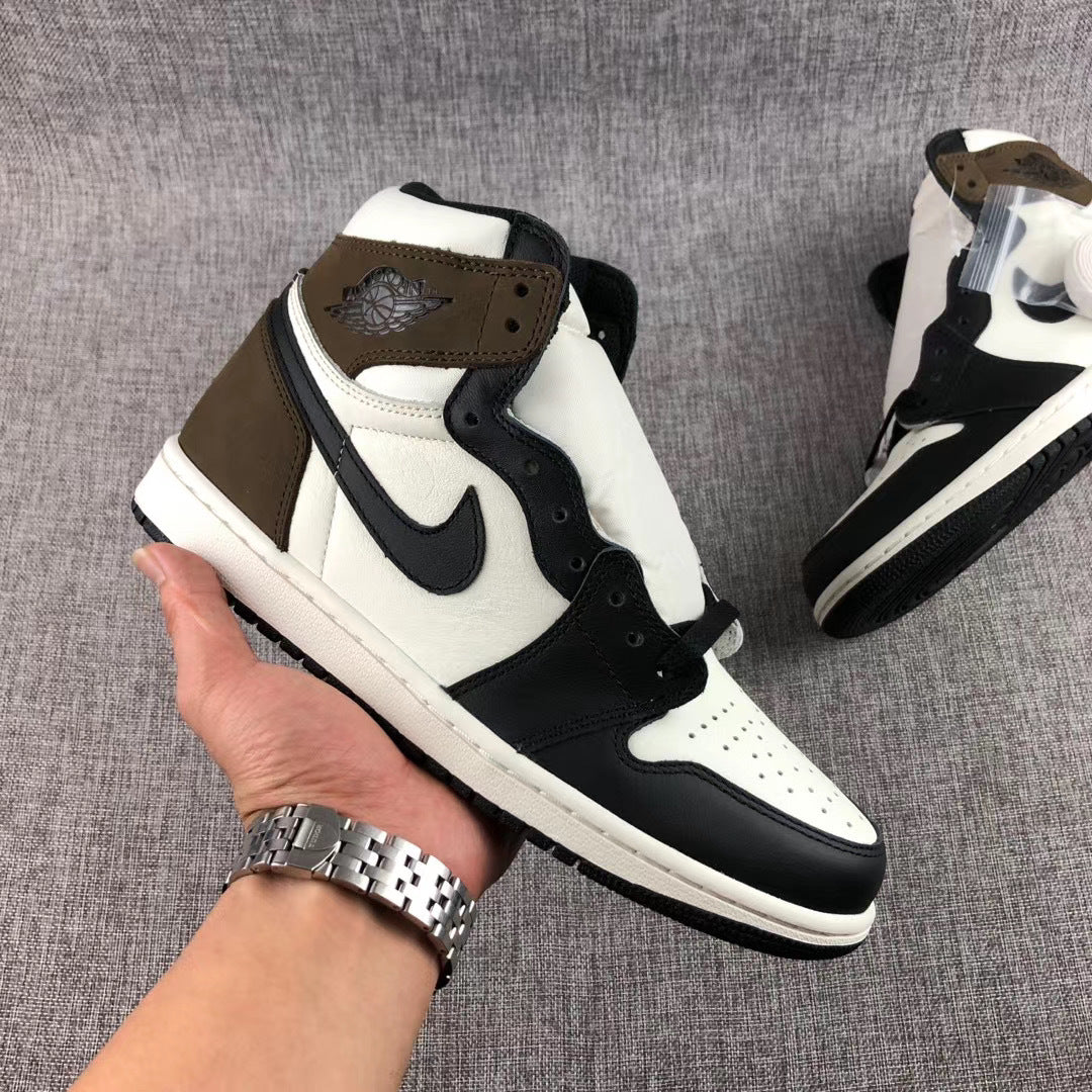 Air Jordan 1 High OG Dark Mocha Sneakers - product image from the listing.