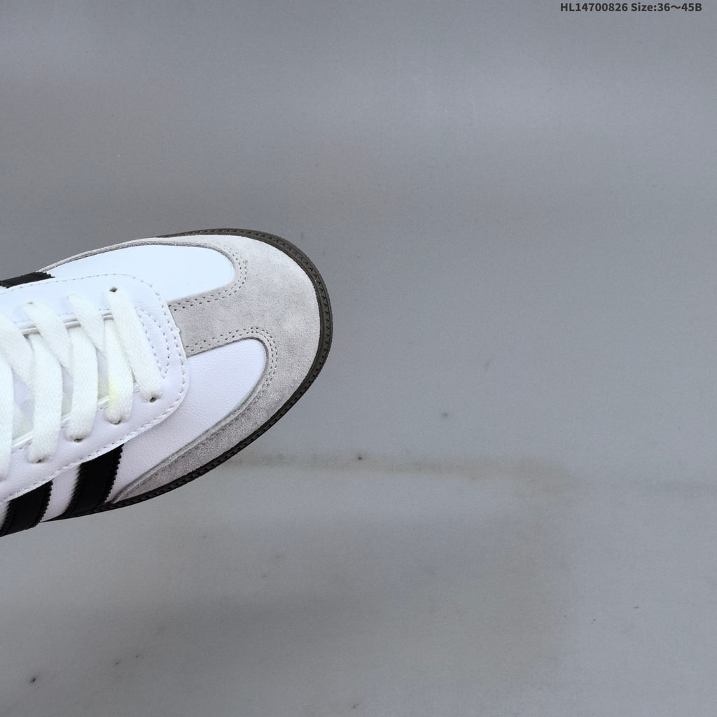 Adidas Originals Samba OG Mule Sneakers in White Black LB3814 - product image from the listing.