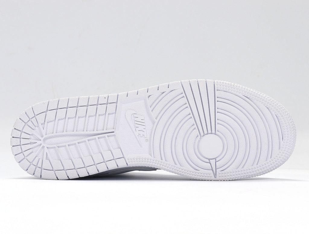 Jordan 1 High Basketball Sneakers in White CW7589-100 - product image from the listing.