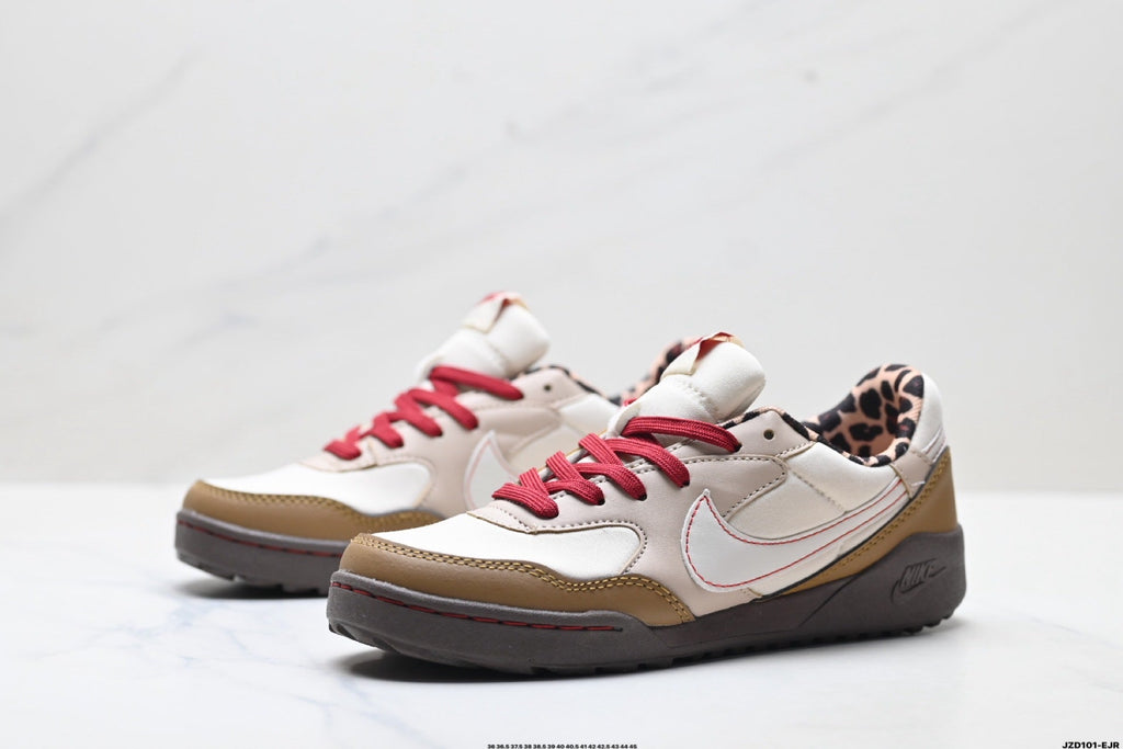 Nike Terra Manta Sneakers in White Brown Black Red - product image from the listing.