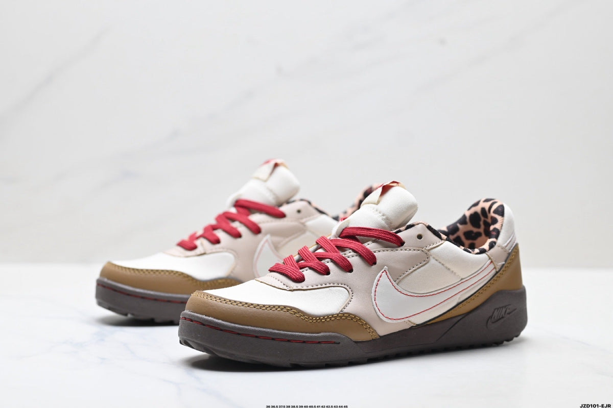 Nike Terra Manta Sneakers in White Brown Black Red - product image from the listing.