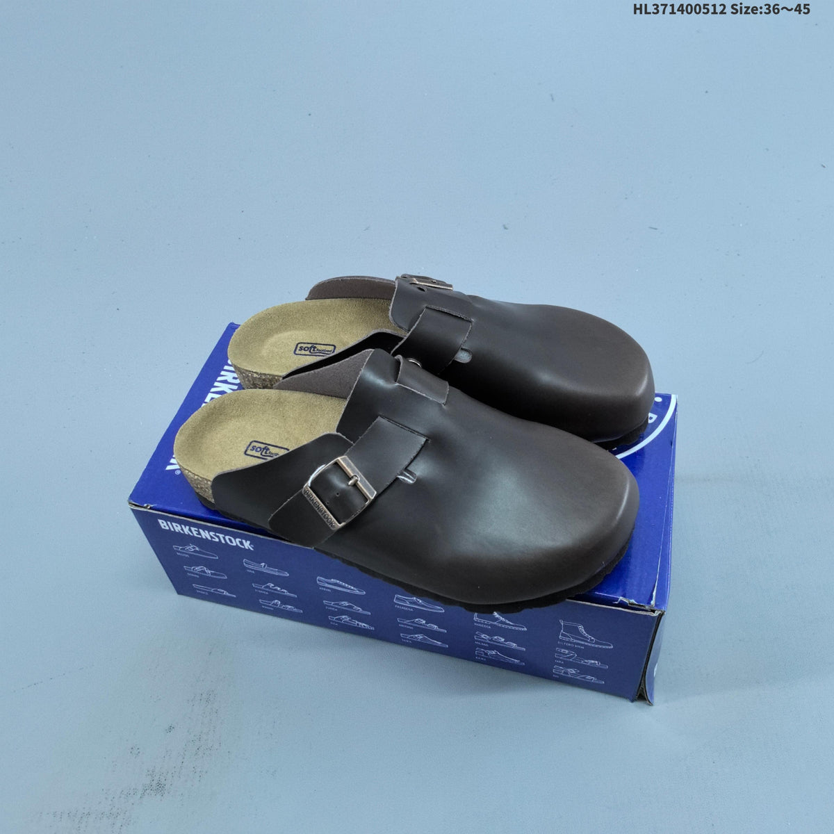 London Closed-Toe Clog with Adjustable Strap by Birkenstock - product image from the listing.