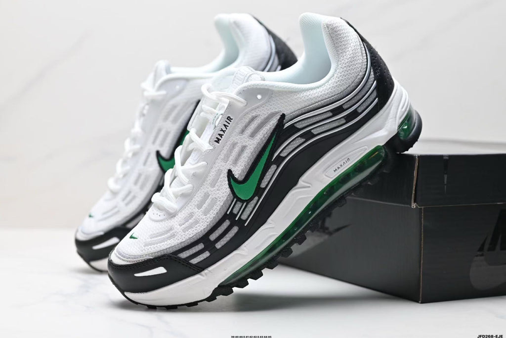 Nike Air Max 2024 Sneakers in White Green Black - product image from the listing.