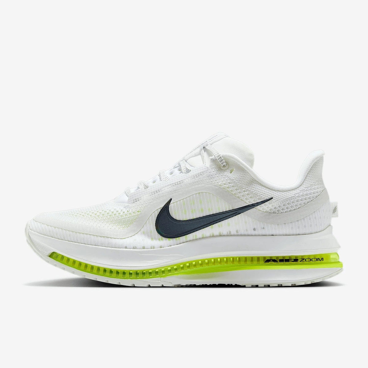 Nike Pegasus Premium Running Shoes in White Volt HQ2592-100 - product image from the listing.