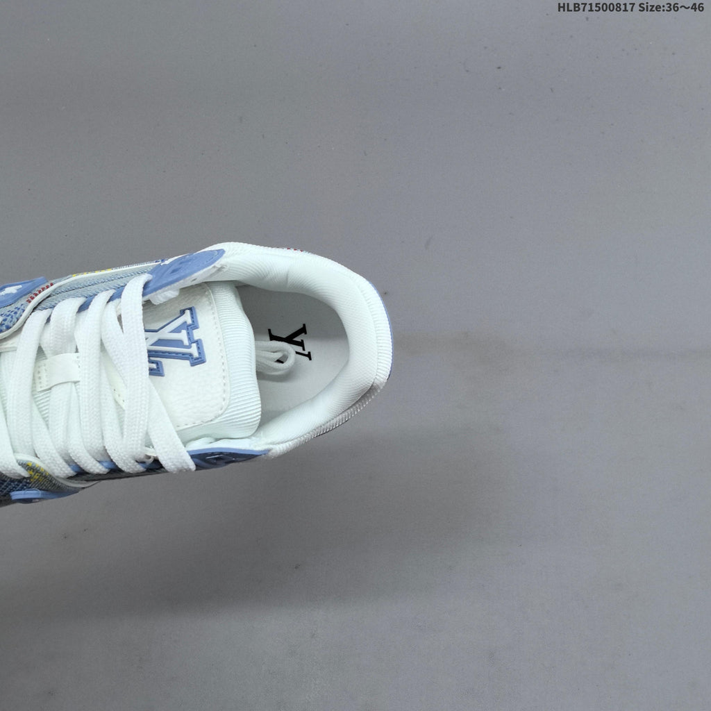 Louis Vuitton Archlight Trainers in Blue Denim Print - product image from the listing.