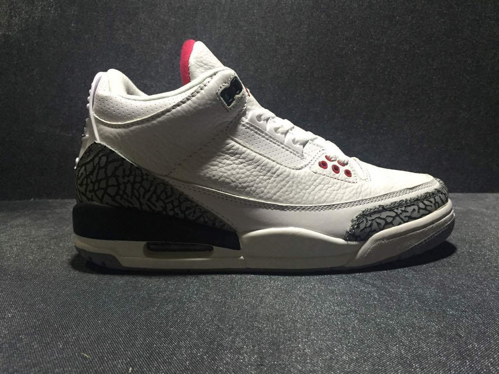 Air Jordan 3 White Cement High-Top Sneakers - product image from the listing.