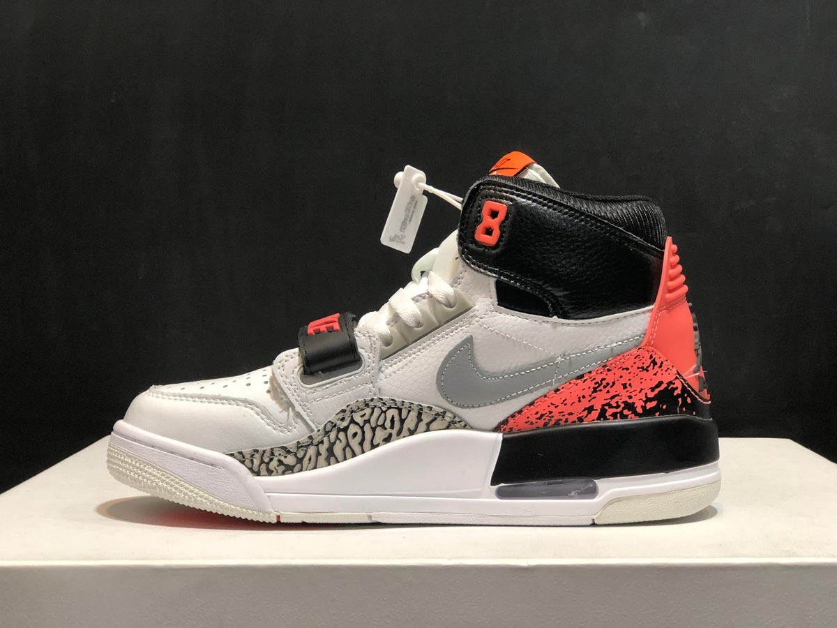 Jordan Legacy 312 Hot Lava Trainers AQ4160-108 - product image from the listing.