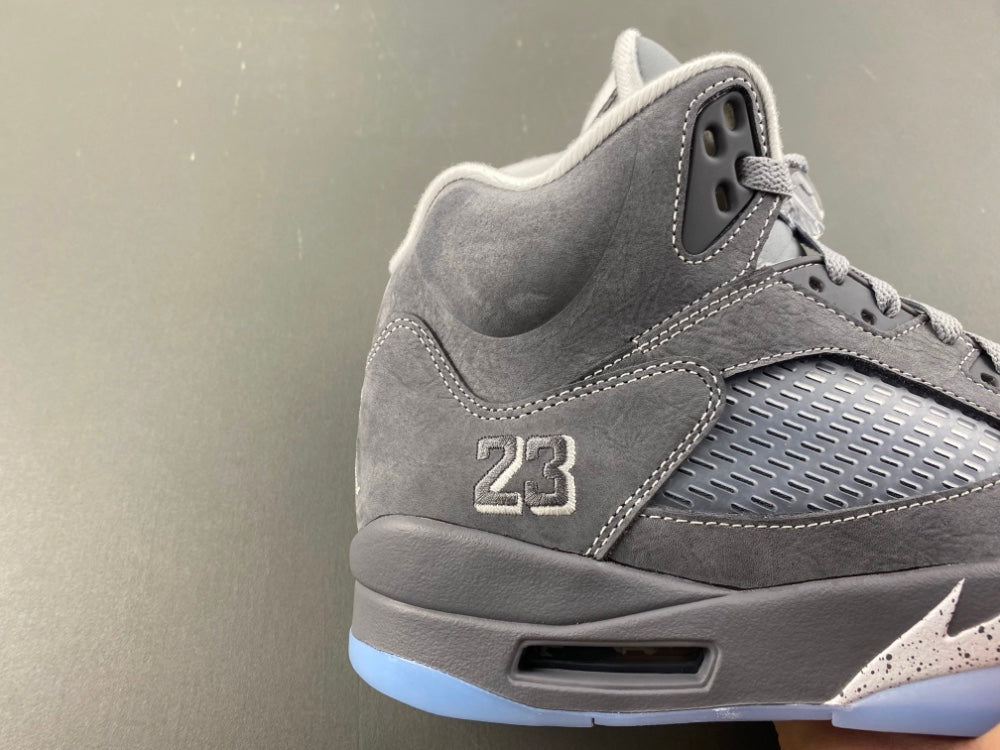 Air Jordan 5 Wolf Grey Sneakers HJ6779-001 - product image from the listing.