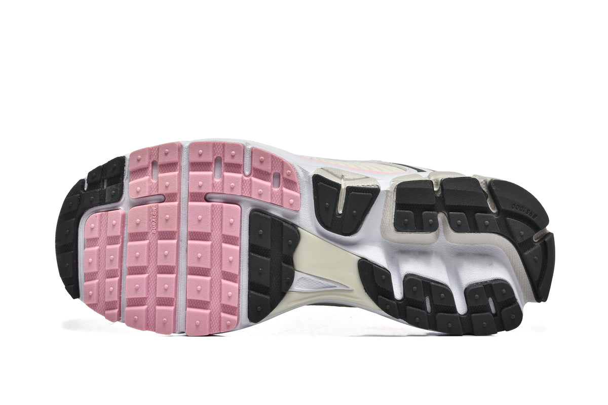 Nike Vomero 5 Sneakers in White Silver Pink - product image from the listing.