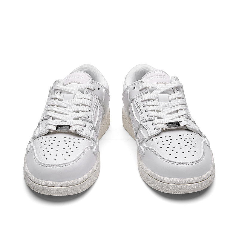 Low-Top Sneakers in White Bone MFS003-194 - product image from the listing.