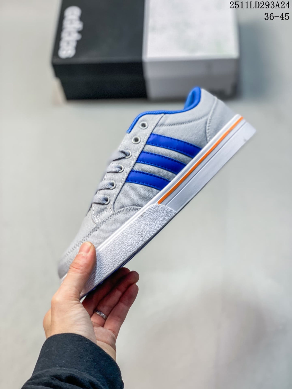 Adidas GVP Canvas Str Sneakers in Grey Blue B23999 - product image from the listing.