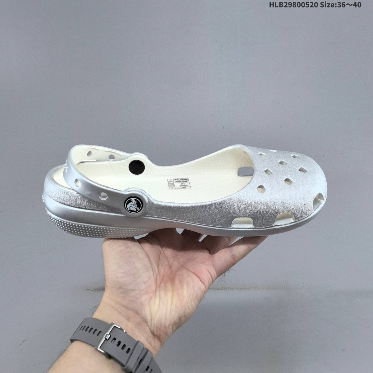 Classic Ballet Clog in Metallic Colors by Crocs - product image from the listing.